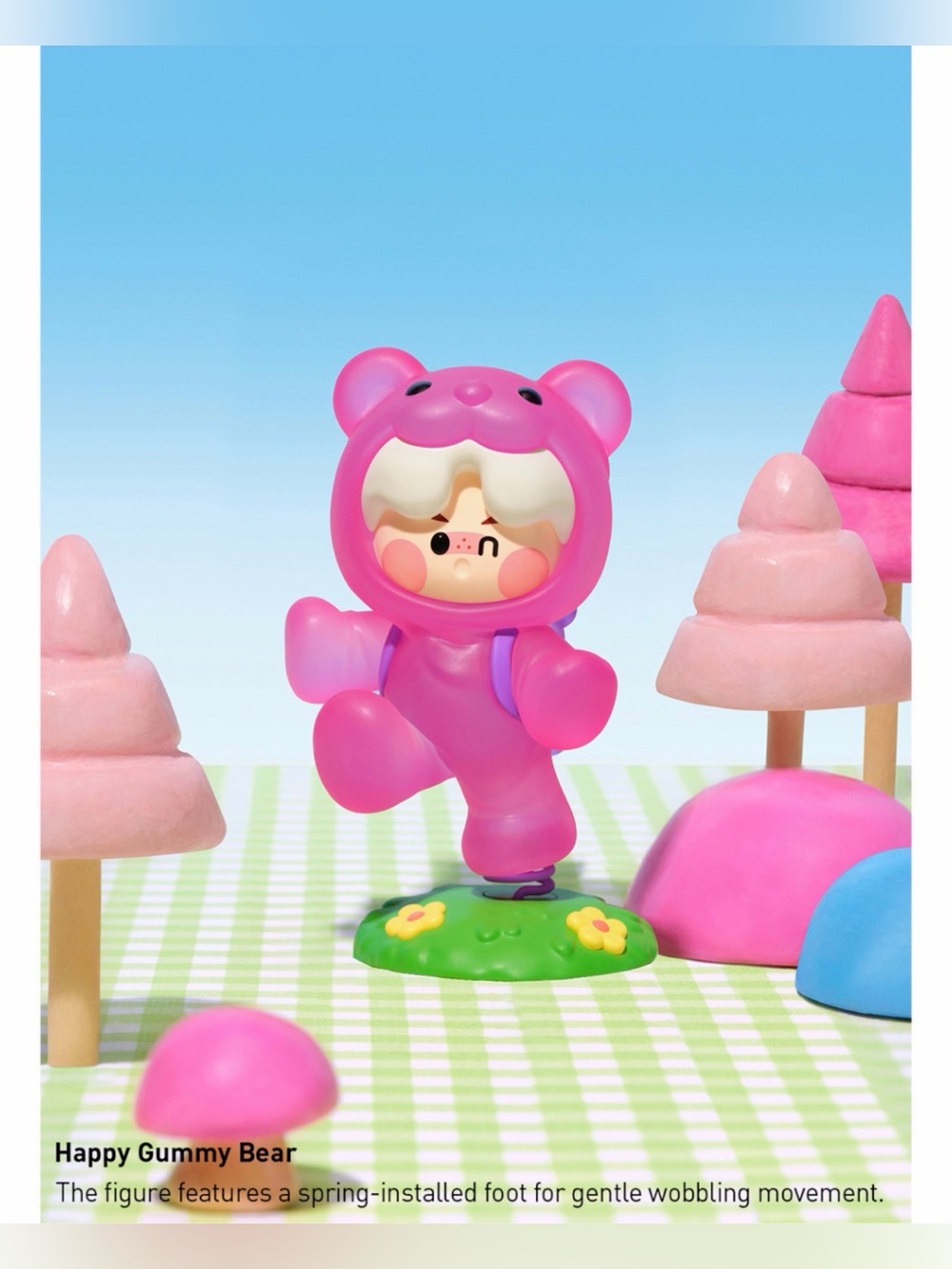 Authentic PINO JELLY Sweet Like Me Figures - Happy Gummy Bear - Sealed Bag